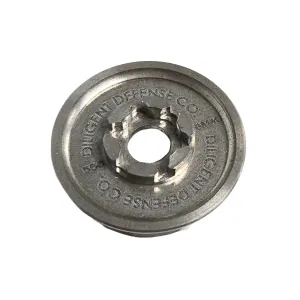 Diligent Defense Flash Cap 9/32 6-4 Titanium Raw Titanium