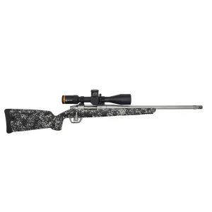 Gunwerks LR Hunter, 6.5 PRC, 20 Barrel, Grey Camo, Revic Acura RS25i Scope, Rifle System