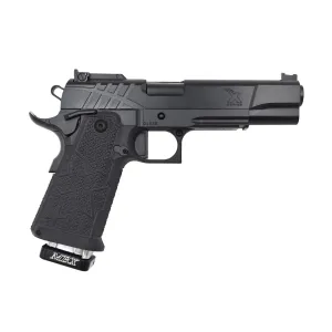 Accuracy X Gunfighter X Series, 9mm, 5 Barrel, 1- 17rd Magazine, Multi-Sight/SLOT-Sight, Pistol