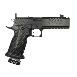 Masterpiece Arms DS9-TC Hybrid, 9mm, 4.6 Comp'd Barrel, 2- Magazines, Optics Ready, All Black, Pistol