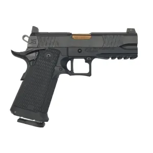 Jacob Grey TWC Black, 9mm, 4.25 Rose Gold Barrel, 2- 17rd Magazines, Optics Ready, Pistol