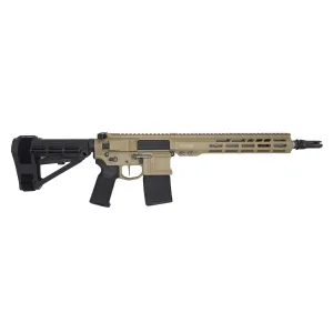 Blackout Defense Quantum DTL, 6mm ARC, 12.5 Barrel, Fwd Assist, Adjustable Gas Block, FDE, Pistol