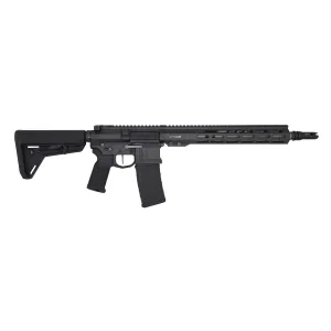 Blackout Defense Quantum DTL, .300blk, 13.9 P&W Barrel, 1- 30rd Magazine, Slick Side, Adjustable Gas Block, Black, Rifle
