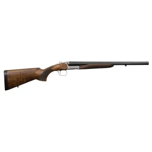 Charles Daly 930114 512T Coach 12 Gauge 2rd 3 in 20 in Matte Blued Steel Side by Side Barrel, Silver Steel Receiver, Oiled Walnut Fixed Checkered Stock & Forend, Includes 5, Choke Tubes, Shotgun
