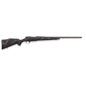 Weatherby VTA222RR4T Vanguard Talus Full Size 22-250 Rem 5+1 24 Patriot Brown Cerakote #2 Fluted/Threaded Barrel & Drilled & Tapped Steel Receiver, Black w/Rust Brown, Smoke & Stone Sponge Monte Carlo Synthetic Stock, Rifle