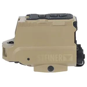 Steiner 8504 DRS 1X Battle Sight Tan 1x 0.96 in x 1.26 in C2 Reticle/ Red Multi Reticle Reticle 2 MOA Dot Rifle Features 13 Hour Auto Shutoff