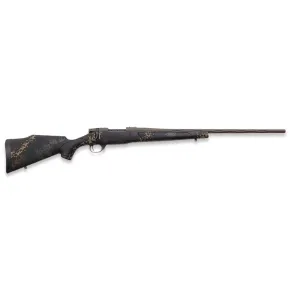 Weatherby VTA256RR4T Vanguard Talus Full Size 25-06 Rem 5+1 24 in Patriot Brown Cerakote #2 Fluted/Threaded Barrel & Steel Receiver, Black w/Rust Brown, Smoke & Stone Sponge Monte Carlo Synthetic Stock, Rifle