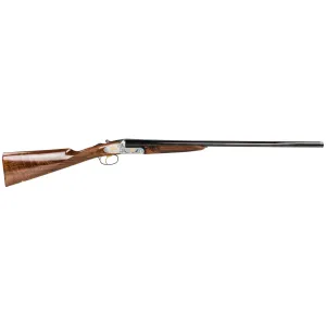 F.A.I.R. FRISPRDL1628 Iside De Luxe Prestige 16 Gauge 2rd 2.75 in 28 in Blued Barrel, Steel Receiver w/Silver Engraved Metal Finish, Walnut Stock, Gold Trigger, Shotgun