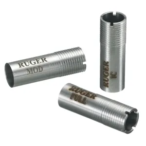 Ruger 90183 Conversion Choke Tube Set Ruger 28 to 410 Gauge Skeet Red Anodized