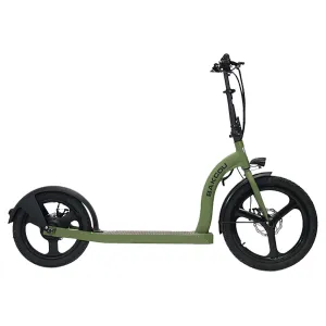 Bakcou E-bikes SMBG Badger Sage Green 36V/350W Motor, 15 mph Speed