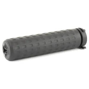 Griffin Armament M4SD II, Suppressor, 6.6 in, 5.56 NATO, Stainless Steel, Black Finish, QD Mount, Includes M4SD Hammer Comp GAM4SD2