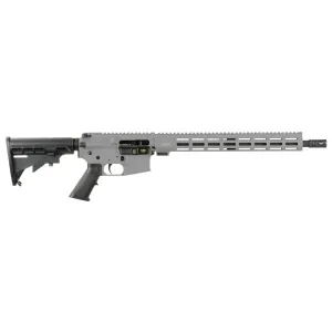 Alex Pro Firearms Guardian, Semi-auto Rifle, AR, 556 NATO/223 Remington, 16 in 4150 Barrel, 15 in MLOK Handguard, Cerakote Finish, Bullshark Gray, Polymer Grip, APF M4 Stock, 1 Mag, 30 Rounds RI282G
