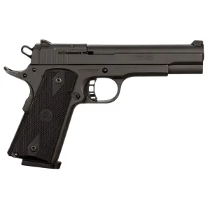 Rock Island 51937 XT Standard Combo 45 ACP/22 LR 8+1/10+1 5 in Black Drop-In 45ACP Barrel, Black Parkerized Serrated Slide, Steel Frame w/Beavertail, Black Rubber Grip, Pistol