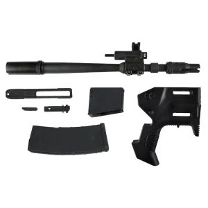 Desert Tech MDRX Conversion Kit MDR-CK-B1130-SE-B, Side Eject, 5.56 NATO, 11.5 in Threaded Barrel, Black