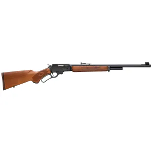 Marlin Model 1895 Rifle 70460, 45-70 Govt, Lever, 22 in, Walnut Stock, Blue Finish, 4 + 1 Rd