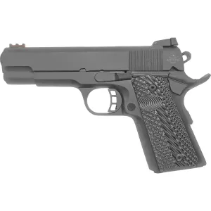 Armscor Rock Ultra CCO Combo, 1911, Semi-automatic, Metal Frame Pistol, Compact, 9MM, 4.2 in Barrel, Steel, Parkerized Finish, Black, G10 Grips, Adjustable Sights, 8 Rounds, 1 Magazine, Drop-in 22TCM9R Accessory Barrel 56634