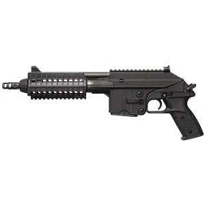 Kel-Tec PLR-16, Pistol, Semi-automatic, 223 Remington/556 NATO, 9.2 in Barrel, Polymer, Black, Adjustable Sights, 10 Rounds, 1 Magazine, Muzzle Brake, Handguard PLR-16R