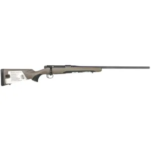 Mauser M18065PS M18 Savanna Full Size 6.5 PRC 4+1 22 in Black Steel Barrel, Black Steel Receiver, Brown Fixed Synthetic Stock, Rifle