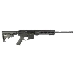 Alex Pro Firearms Alpha, Semi-auto Rifle, AR, 300 Blackout, 16 in 4150 Barrel, 9 in MLOK Handguard, Cerakote Finish, Black, Polymer Grip, APF M4 Stock, 1 Mag, 30 Rounds RI061M300