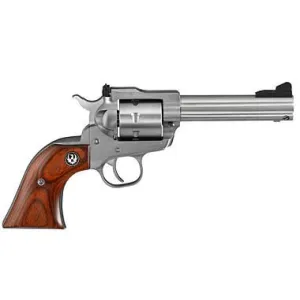 Ruger Single Seven Model Revolver 8161, 327 Federal Mag, 4 5/8 in, Stainless / Wood, 7 Rd, Adj Sights