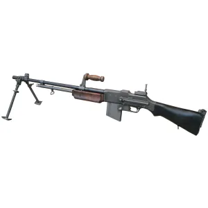 Ohio Ordnance Works, Inc 1918 Browning Automatic Rifle, Self Loading Rifle, Semi-automatic, 30-06, 24 in Barrel, 1:10 Twist, Flash Hider, Black Phosphate Finish, Bakelite Stock, 20Rd, Leaf type rear sight with open U-notch battle sight 1918A3-01