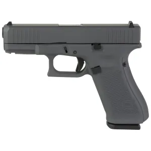 Glock 45, Semi-automatic, Striker Fired, Compact, 9MM, 4.02 in Barrel, Cerakote Finish, Sniper Gray, 17 Rounds, 3 Magazines PA455S204-SG