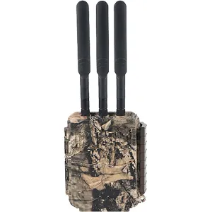 Covert Scouting Cameras 5793 LORA LB-A3 AT&T Camo 1.50 in Color Display 32 MP Resolution No Glow Flash SD Card Slot/Up to 32GB Memory Includes Base Unit & 3 Connected Cams