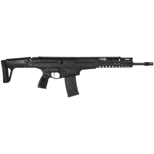 Primary Weapons UXR86161F UXR Elite 8.6 Blackout 14.50 Black Chrome Lined Barrel, Black Anodized w/Pic Rail, Aluminum Receiver, M-LOK Handguard, Black Synthetic Fold w/Adj Cheek & LOP Stock, Ambi, Rifle