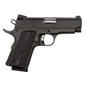 Rock Island 51429 Rock Standard CS 45 ACP Caliber with 3.60 in Barrel, 7+1 Capacity, Overall Black Parkerized Finish Steel, Beavertail Frame, Serrated Slide & Black Rubber Grip, Pistol