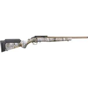 Ruger American .17Hmr 9-Shot 22 inBurnt Bronze Yote Camo 8387