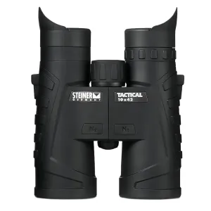 Steiner 2005 T1042 Tactical 10x42mm Roof Prism, Fast-Close Focus, Black Makrolon w/Rubber Armor, Binoculars