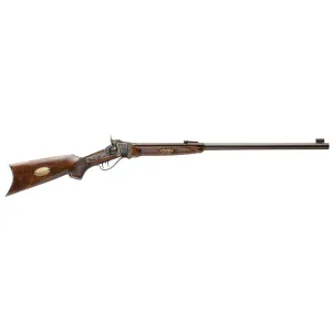 Davide Pedersoli 010S769457 1874 Old West 45-70 Gov 1rd 30 in Blued Barrel, Color Case Hardened Steel Receiver, Walnut Wood Stock, Right Hand, Rifle