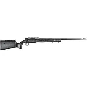 Christensen Arms ELR Rifle 801-07001-00, 6.5 PRC, 26 Match, Black w/Gray Webbing