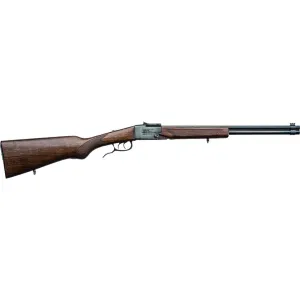 Chiappa Double Badger Rifle/Shotgun 410 ga/22 LR 19 in Blued with Beech Wood Stock 500097