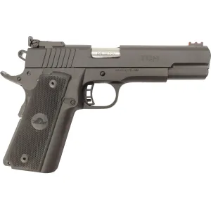 Rock Island 56922 TCM Standard FS 22 TCM Caliber with 5 in Barrel, 17+1 Capacity, Overall Black Parkerized Finish Steel, Beavertail Frame, Serrated Slide & Black Polymer Grip, Pistol