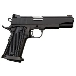 Rock Island 52009 Rock Ultra FSHC 10mm Auto Caliber with 5 in Barrel, 16+1 Capacity, Overall Black Parkerized Finish Steel, Beavertail Frame, Serrated Slide & Black G10 Grip, Pistol