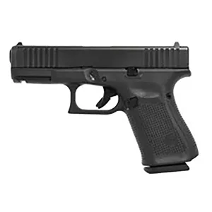 Glock PR195M5 G19M Gen 5 Rebuilt 9mm Luger 4.02 in 15+1 Black nDLC Steel Slide Black Polymer Interchangeable Backstrap Grip with Extended Slide Release Ameriglo Agent Nights Sights