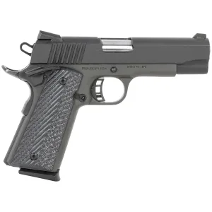 Rock Island 51531 M1911-A1 Sports South Exclusive Standard Mid-Size Frame 45 ACP 8+1 4.30 in Black Steel Barrel, Black Parkerized Serrated Steel Slide & Frame w/Beavertail Black/Gray G10 Grip, Pistol