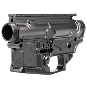 ZEV Technologies Billet Stripped Lower Receiver Set, 223 Remington/5.56 NATO, 7075 T6 Aluminum, Black Anodized | RECSET-556-BIL
