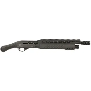 Garaysar Ft. Myers FEAR118BRCGB FEAR-118 Breacher 12 Gauge Semi-Auto 3 in 4+1 14.55 in Gray Battleworn Steel Barrel & Receiver, Black Polymer Birdshead Grip, Shotgun