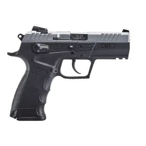 Sar USA CM9ST10 CM9 9mm Luger 3.80 in 10+1 Black Stainless Steel Black Interchangeable Backstrap Grip