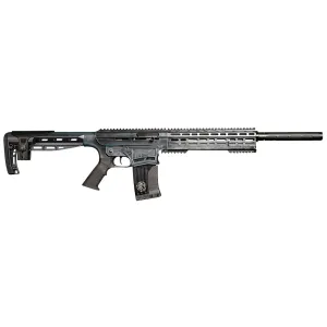 Hyperion Munitions FEAR116BLUE FEAR-116 12 Gauge 5+1 (2) 20 in, Blue Polymer Rec & M-Lok Handguard, Synthetic Stock/Grips, Flip-Up Iron Sights, Shotgun