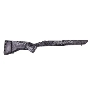 Iota Outdoors 961211101113111101 Krux Large Pattern Midnight Gray Fiberglass Fixed with Varmint Barrel Contouring for Remington 700 Short Action Right Hand