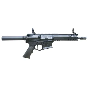 ET Arms Inc ETAGOMEGAP130 Omega-P1 5.56x45mm NATO 30+1 7.50 in Black M-LOK Free-Float Handguards/Black Polymer Receiver/Black Buffer Tube/ Black A2 Grips, Pistol