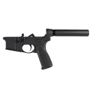 Bravo Company Pistol Lower Group with Receiver Extension, Semi-automatic, Pistol, 223 Remington, 556NATO, Aluminum, BCMGUNFIGHTER Pistol Grip LRG-PISTOL