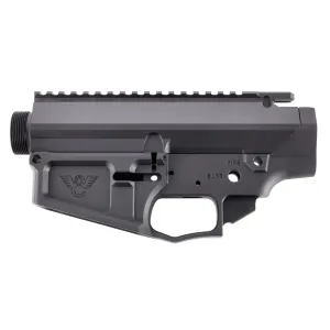 Wilson Combat TRLOWUPPBIL10ANO WC-10 Matched Set AR-10 Rifle Black Hardcoat Anodized