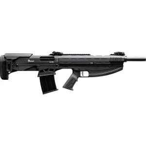 Four Peaks Imports 12008 Armelegant BLP 12M 12 Gauge 5+1 3 in 18.50 in 4140 Steel Barrel, 7075-T6 Aluminum Receiver, Flip Up Sights, Picatinny Rail, Fixed Bullpup Stock w/Pistol Grip Includes 2 Magazines