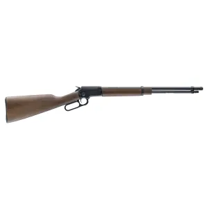 Chiappa Firearms LA322, Lever Action Rifle, 22 WMR, 18.5 in Threaded Barrel, 1/2X28, Matte Finish, Black, Wood Furniture, 10 Rounds 920.433