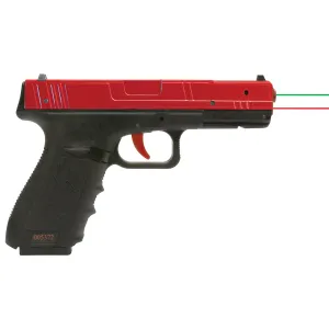 NextLevel Training Pro SIRT Pistol, Red Metal Slide with Red Trigger, Take-Up and Shot Indicating Lasers, Red/Black Finish 01-017-S2G000-00