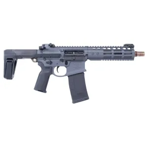 Noveske 02000659 Gen 4 Ghetto Blaster 300 Blackout 7.94 in 30+1 Sniper Gray Cerakote Black Magpul K2 Grip Q PDW Stock